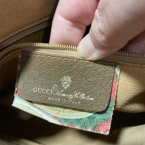 Gucci Beige and Brown Monogram Bag - Picture 11 of 15